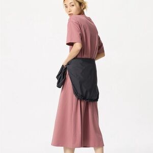 Uniqlo Airism Cotton T dress with pockets